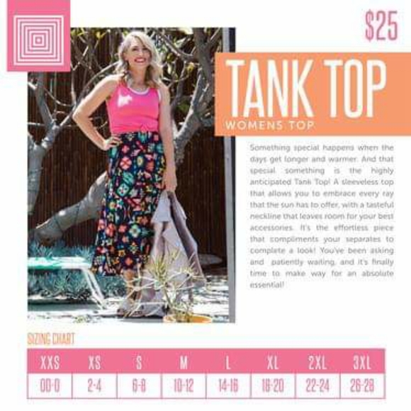 LuLaRoe Tank Top - Picture 4 of 4